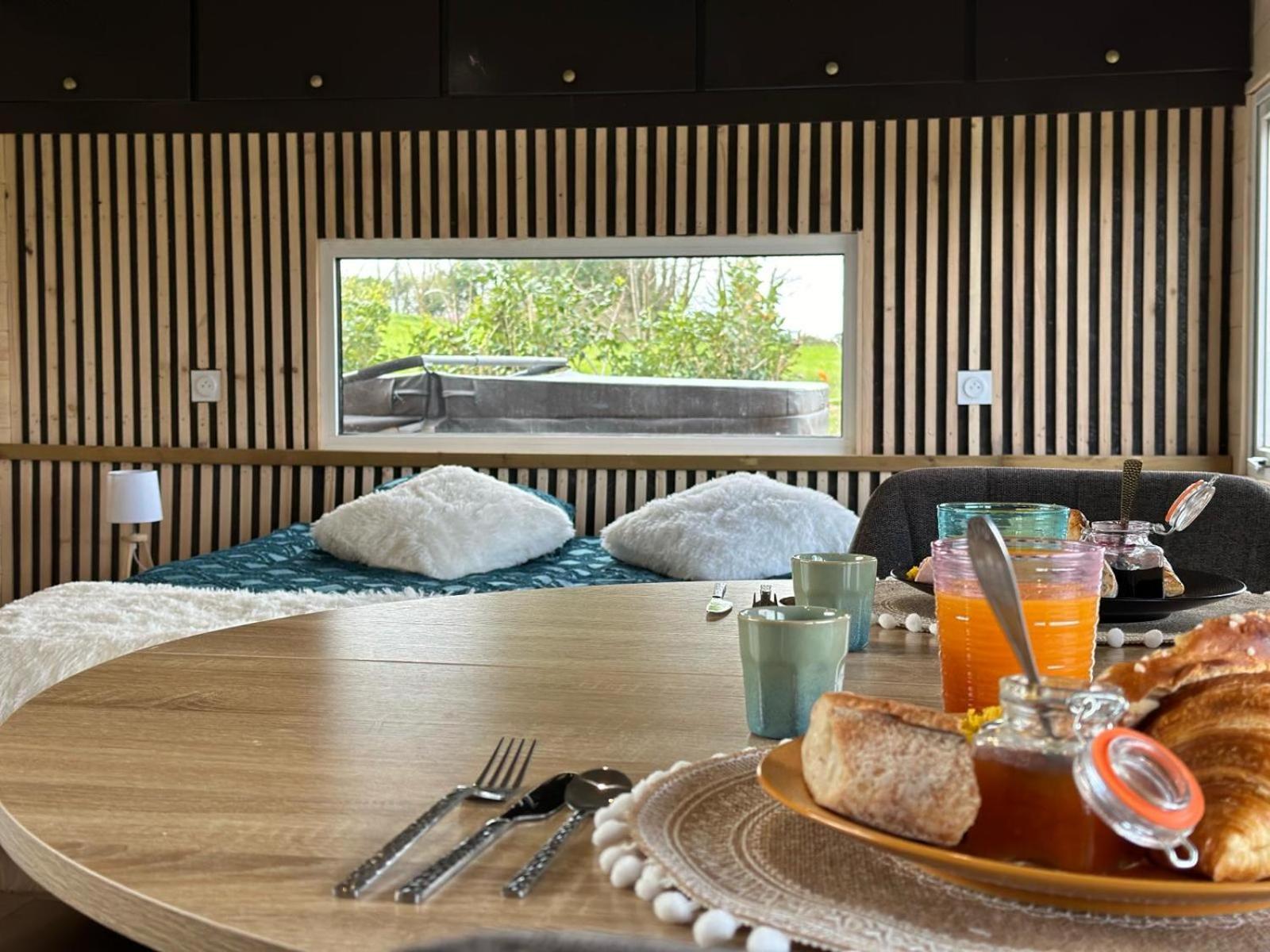 La Cabane D'Emma Spa&Sauna Prive Bannalec Bagian luar foto