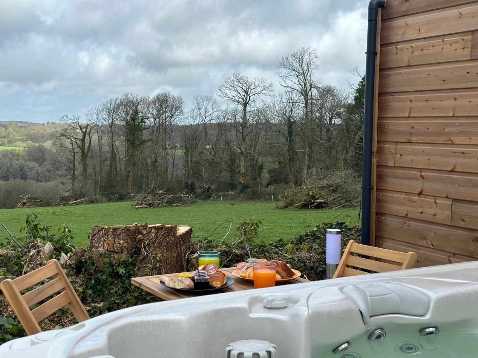 La Cabane D'Emma Spa&Sauna Prive Bannalec Bagian luar foto