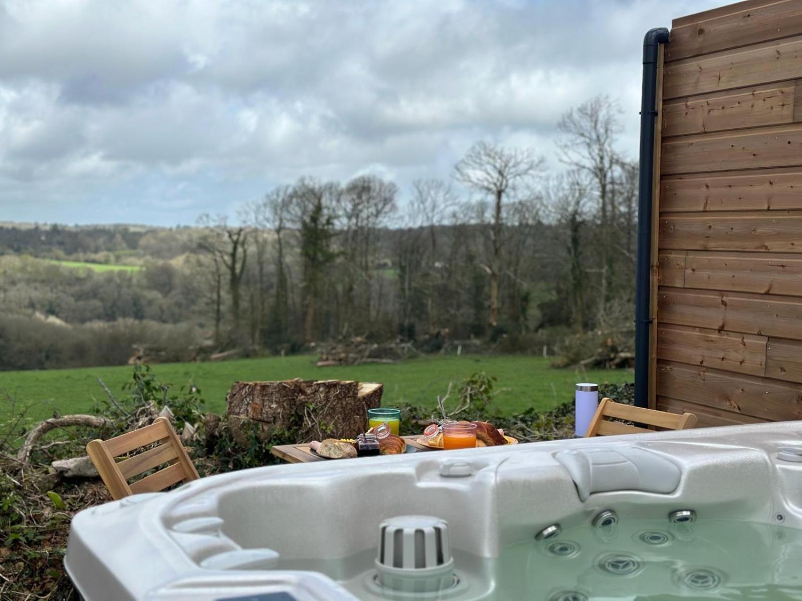 La Cabane D'Emma Spa&Sauna Prive Bannalec Bagian luar foto